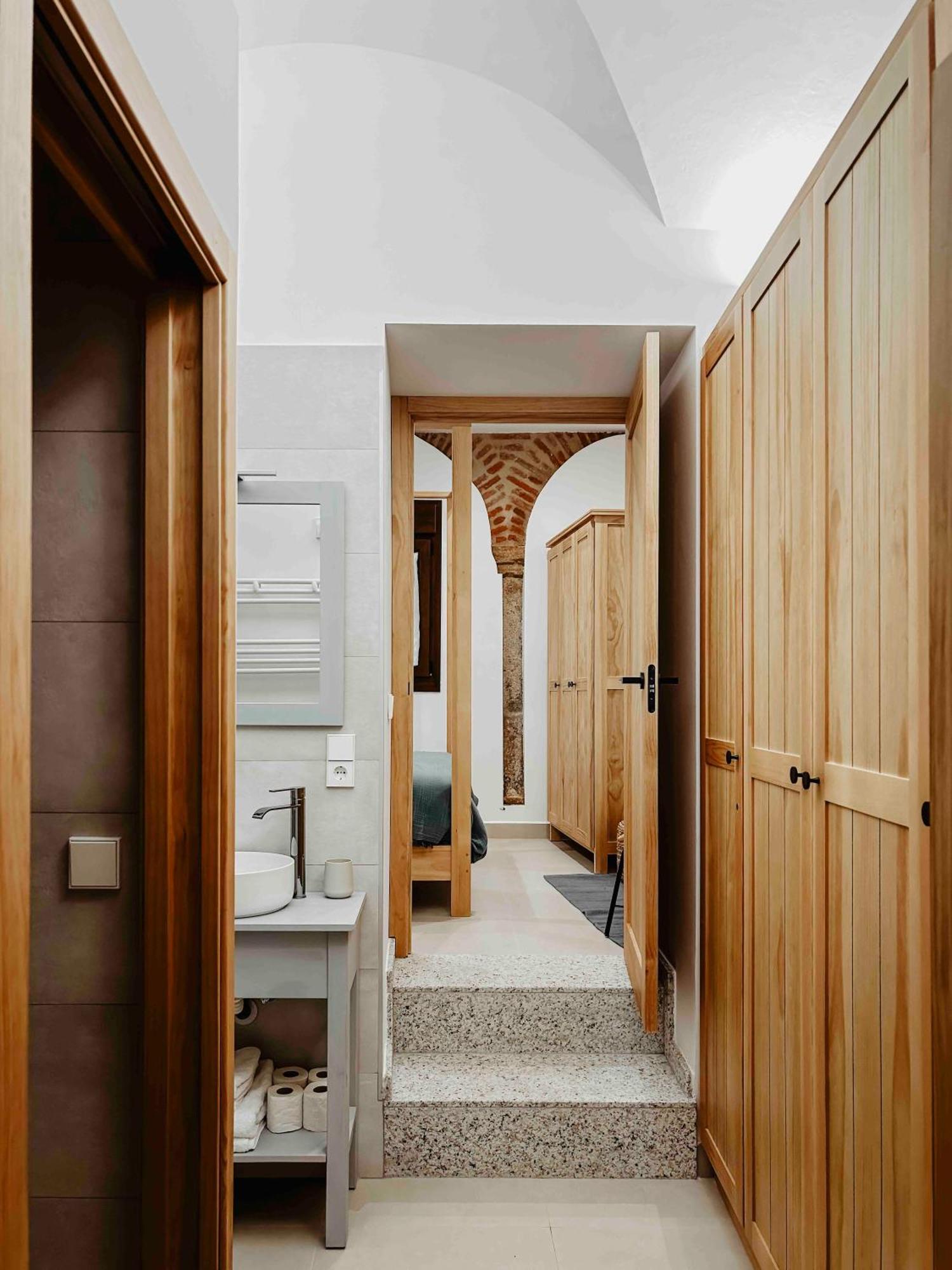 Apartamento Portal De Santiago Caces Exterior foto